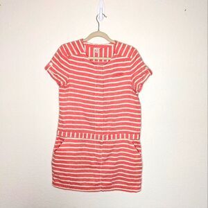 J. Crew Boathouse Red Stripe Dress 39308